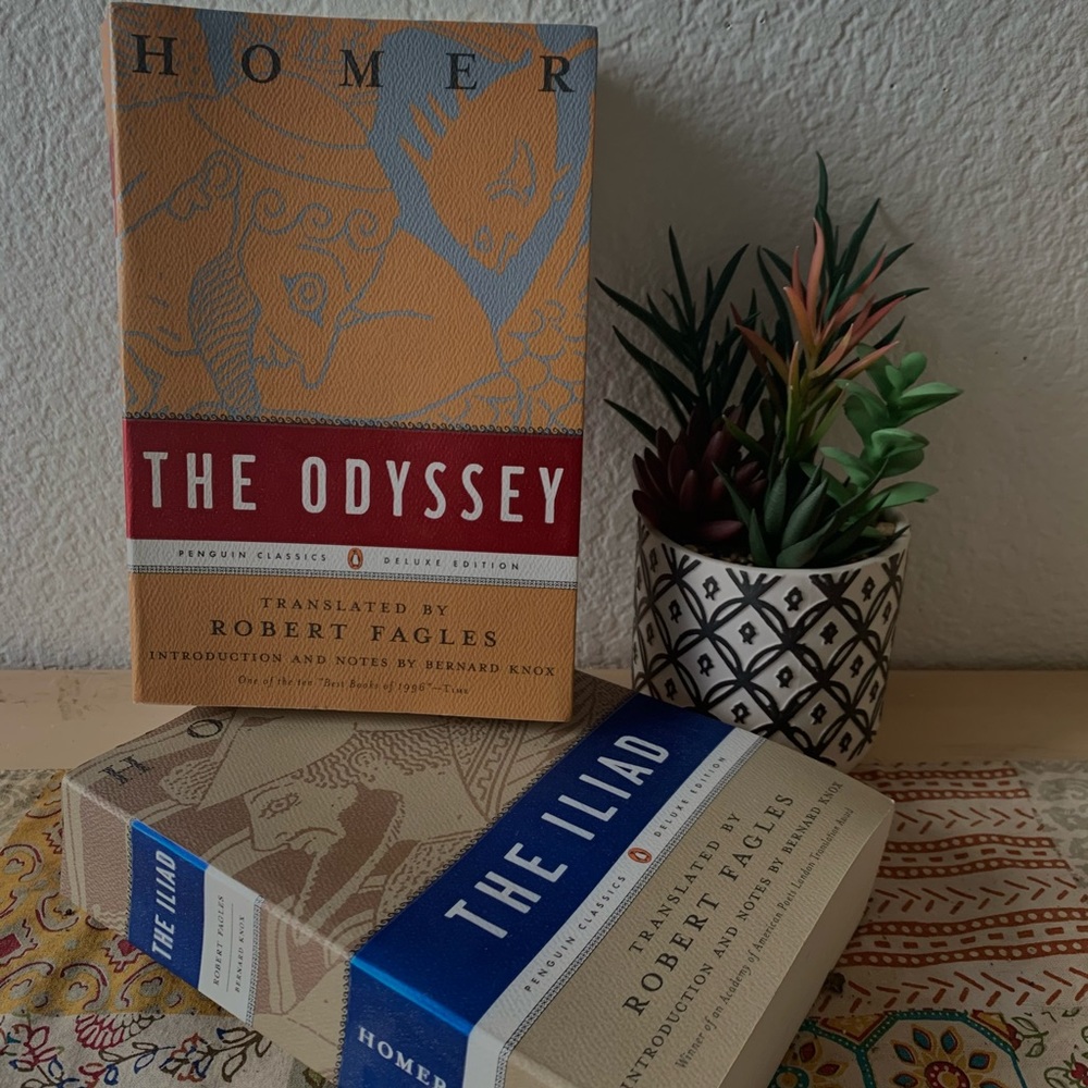 Books: Homer, The Odyssey and The Iliad